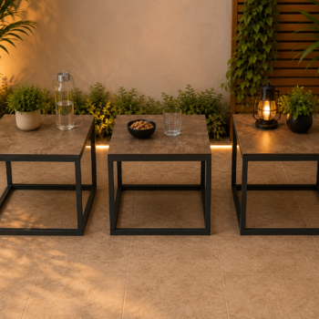 Tables and Ottoman
